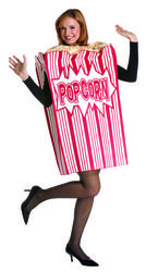 View Item Adults Movie Night Popcorn Costume